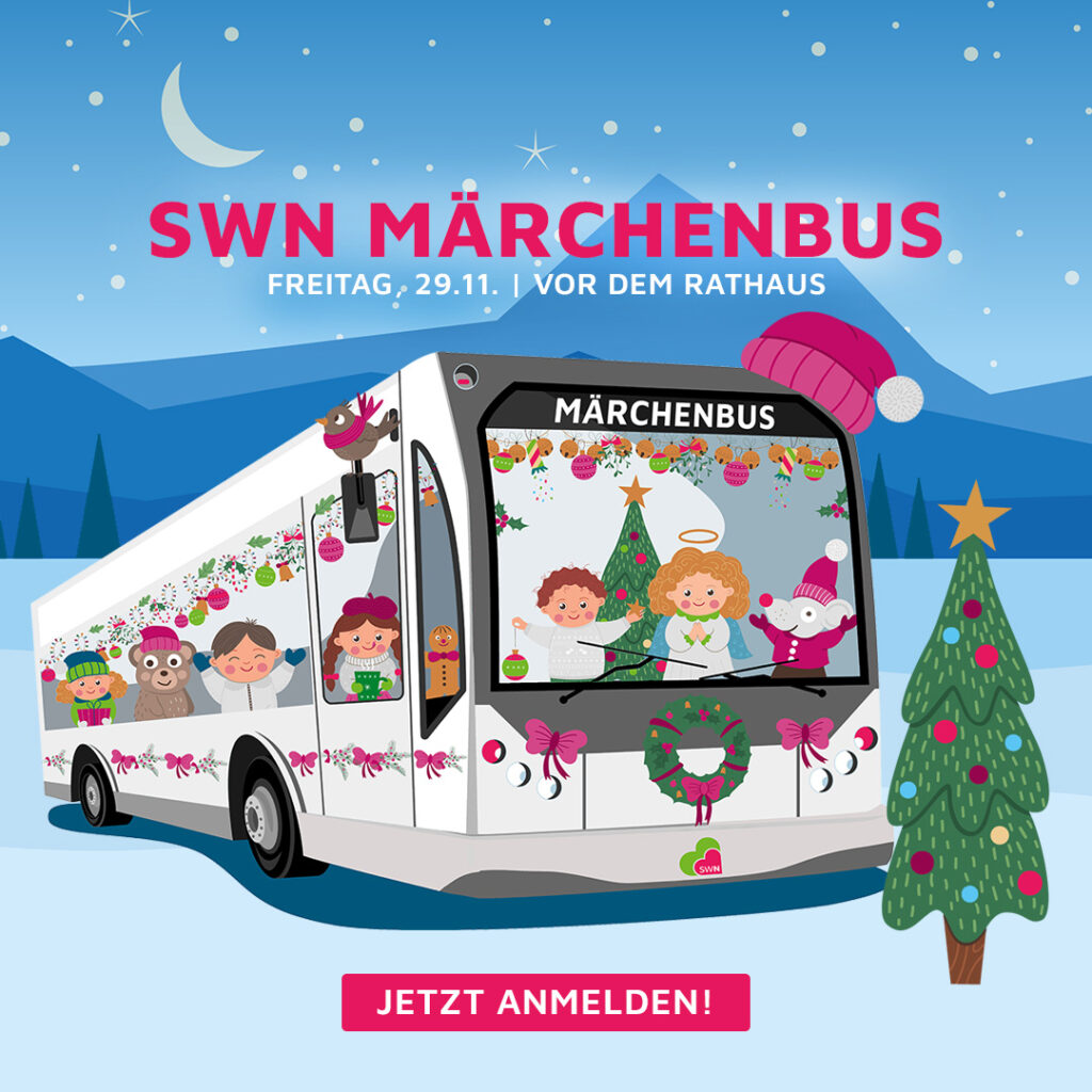 illustratives Bild zur Anmeldung für den SWN Märchenbus am 29.11.2024