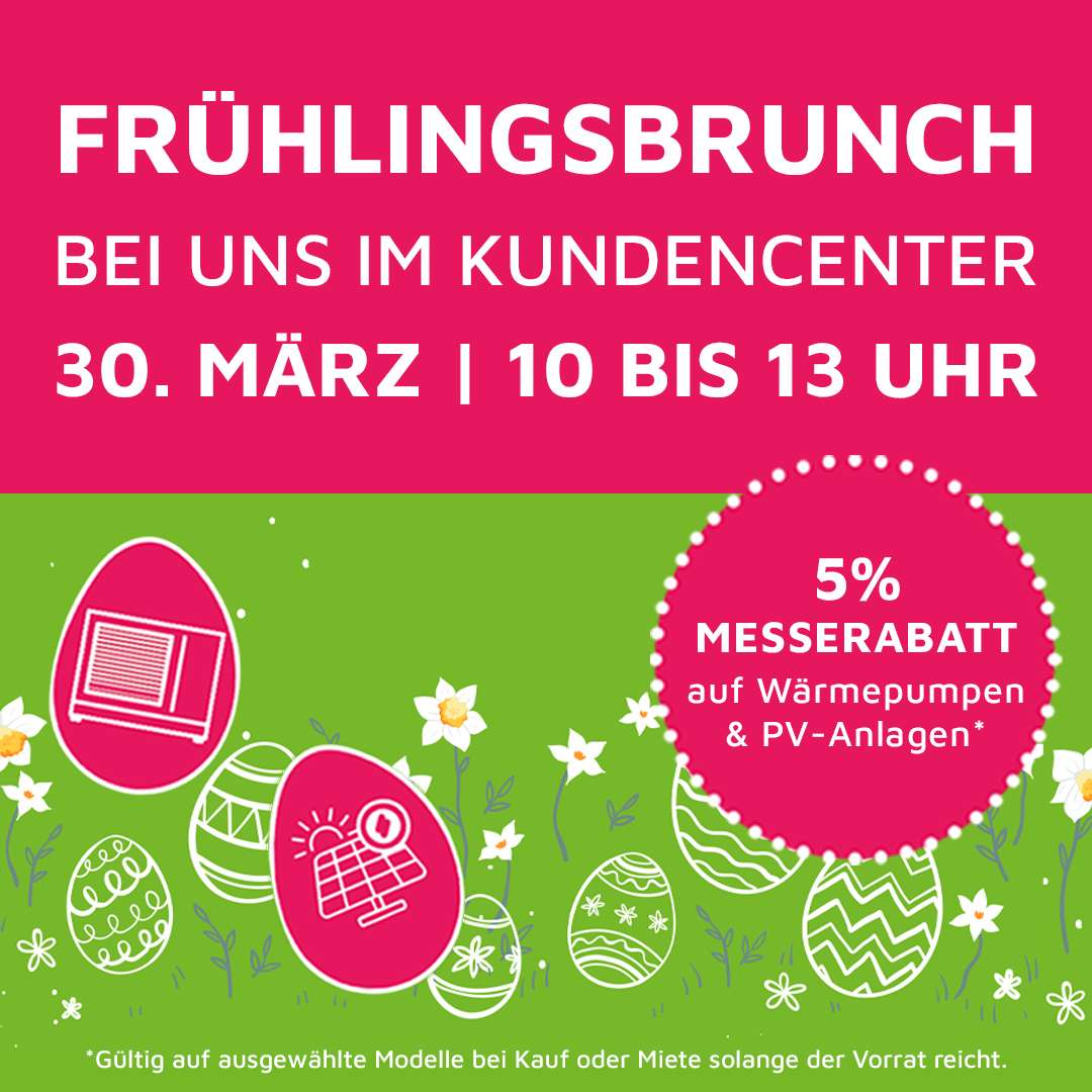 Frühlingsbrach im Kundencenter der SWN am 30.3. von 10 bis 13 Uhr